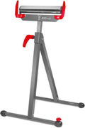 Folding Roller Stand Saw Horse Table, 250 LBS Load Capacity, Grey, Pack of 2 W872738
