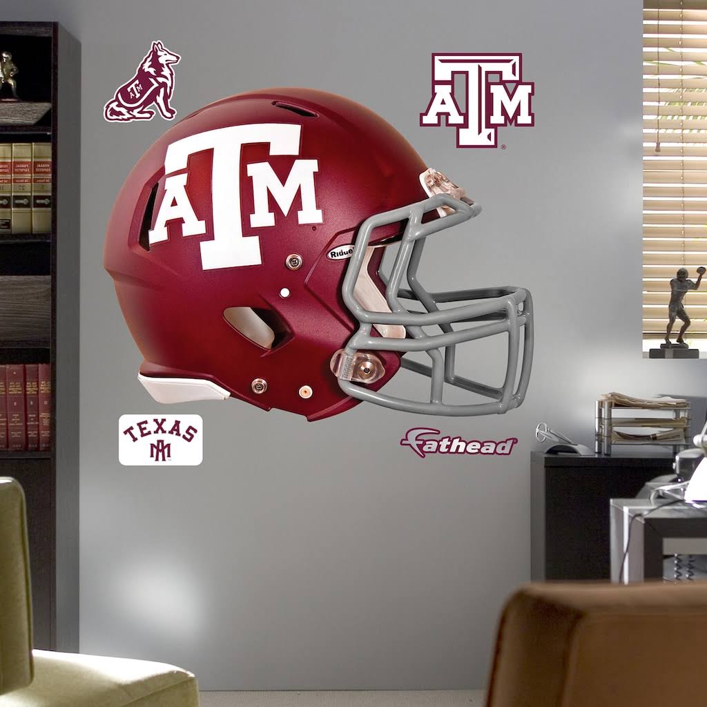 Giant Removable Helmet Wall Decal E834396