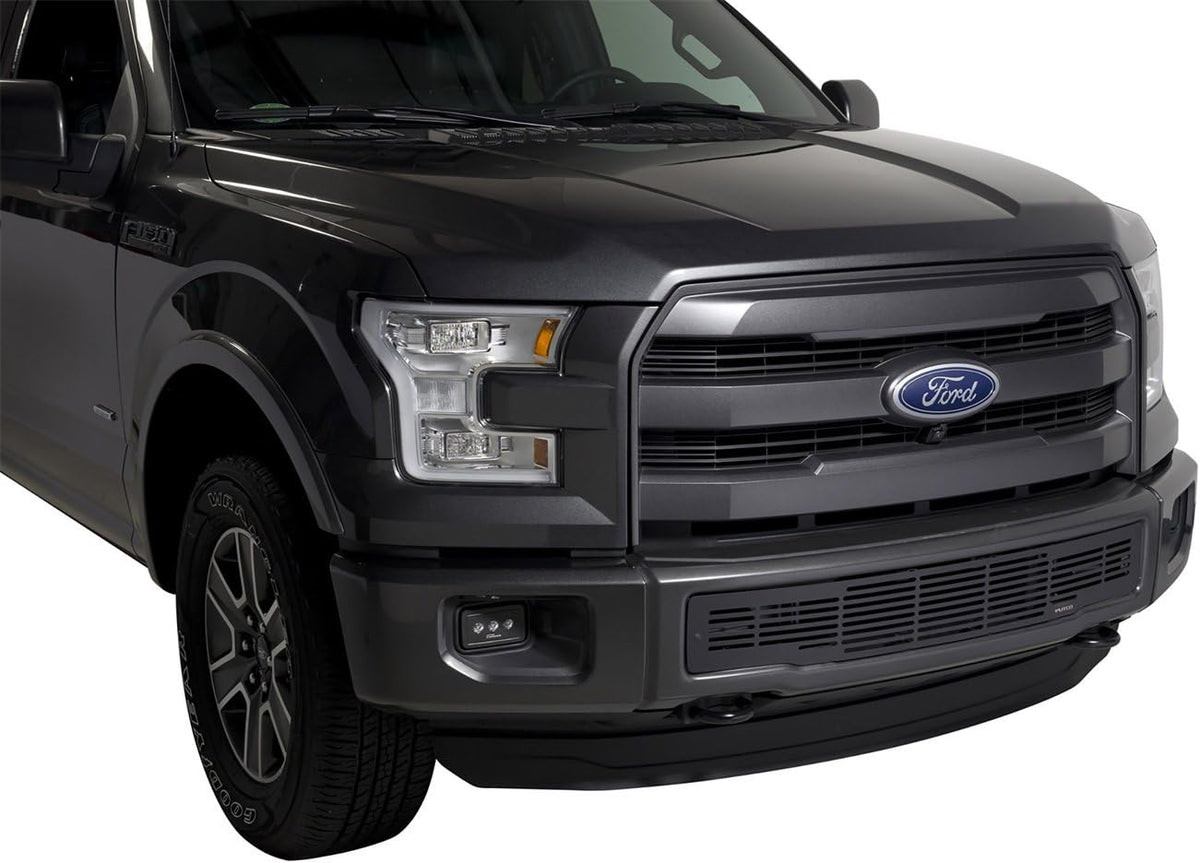 Black Stainless Steel Bar Style Bumper Grille E76717