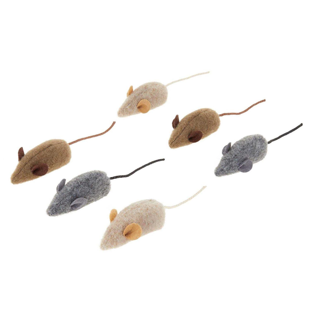 Wool Mice Cat Toys O415