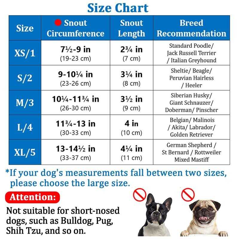 Breathable Basket Dog Muzzle K16457