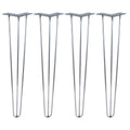 Raw Steel Hairpin Legs Set of 4 H8267