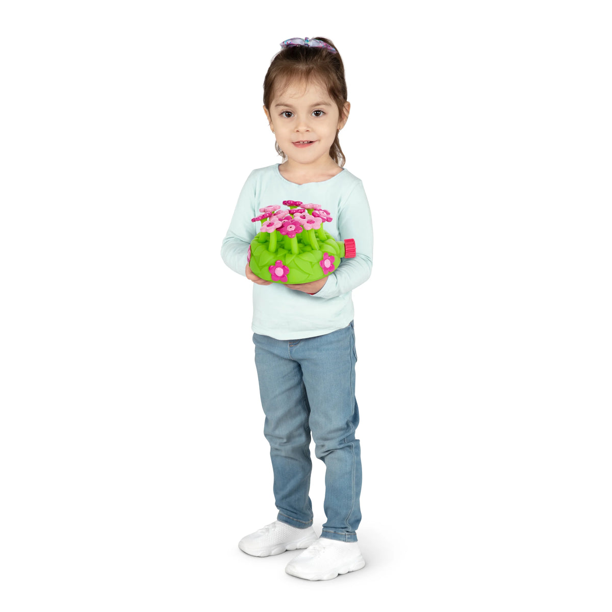 Flower Sprinkler Toy With Hose Attachment I33729