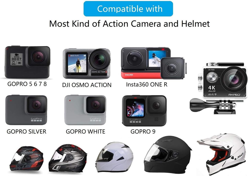 Motorcycle Helmet Chin Strap Mount for GoPro Hero Action Camera B14755