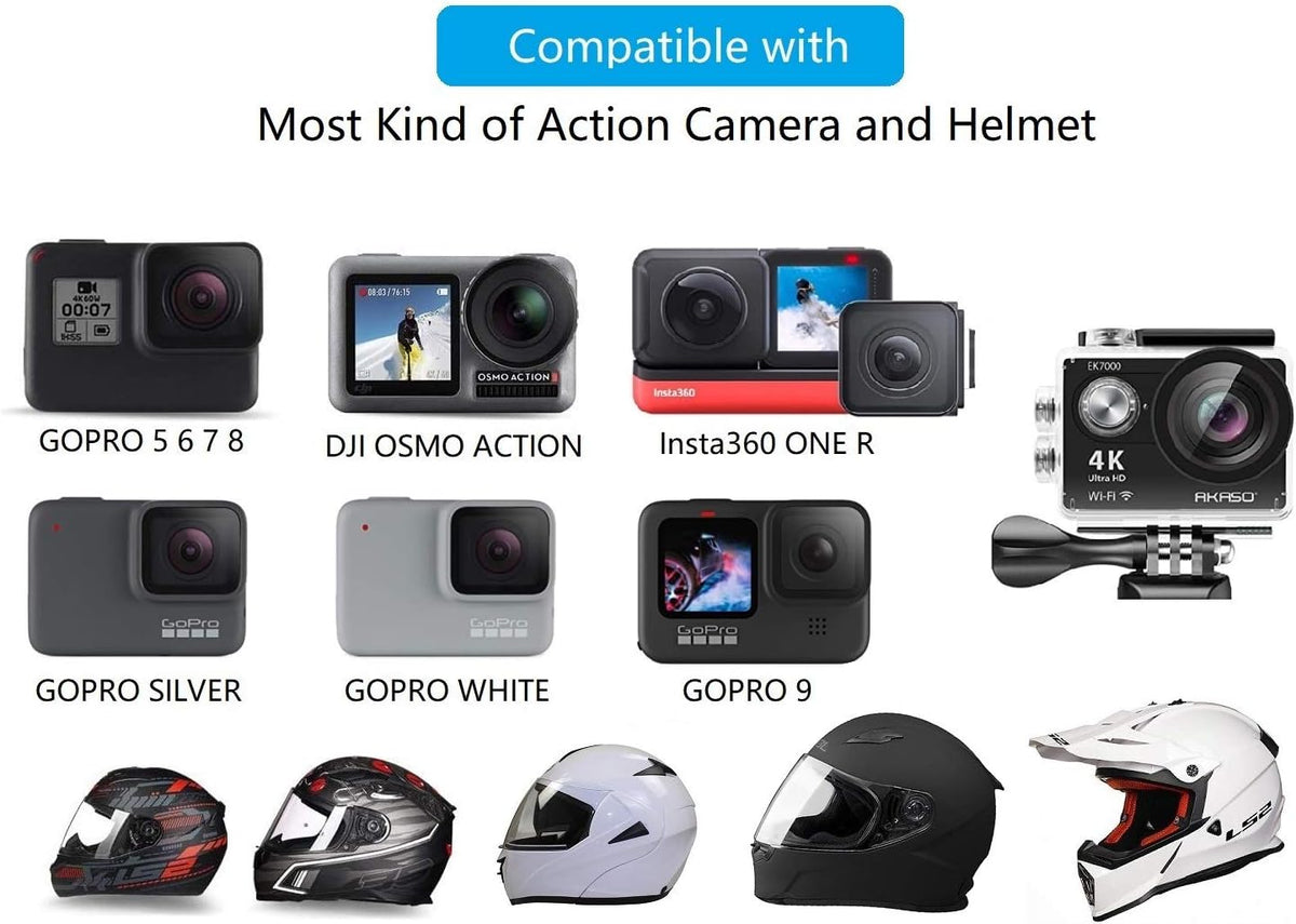Motorcycle Helmet Chin Strap Mount for GoPro Hero Action Camera B14755