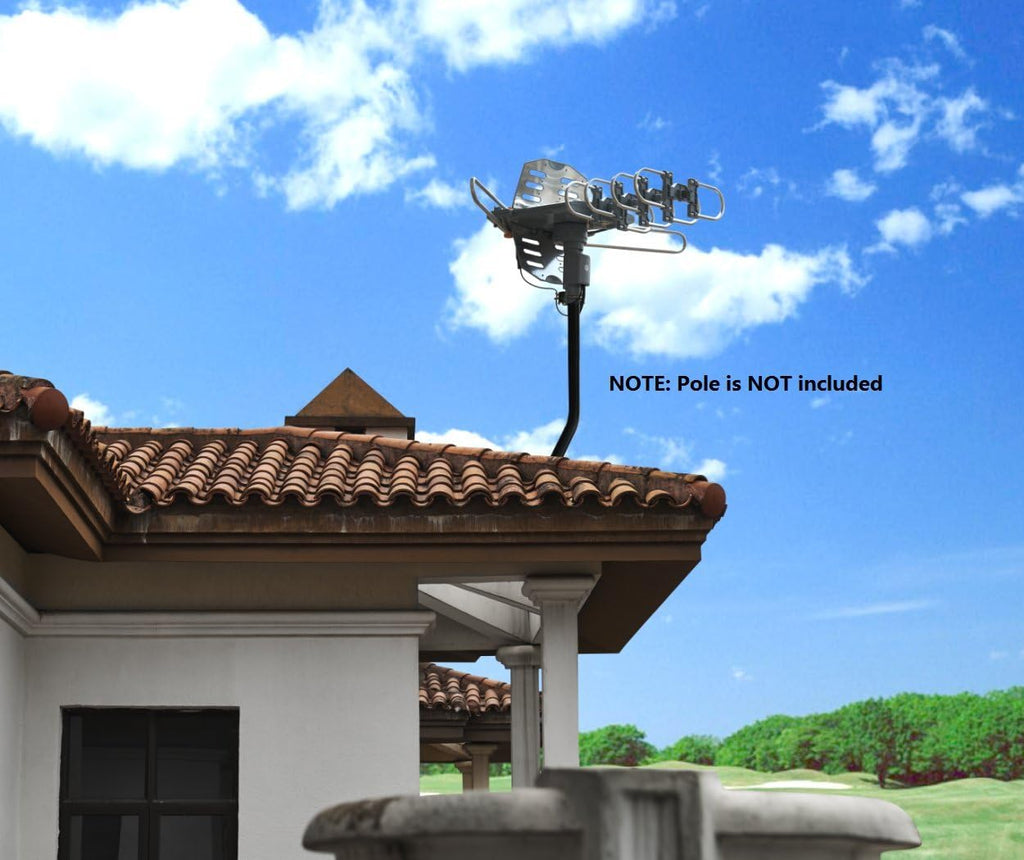 Outdoor HDTV Antenna 150 Miles Long Range Q180
