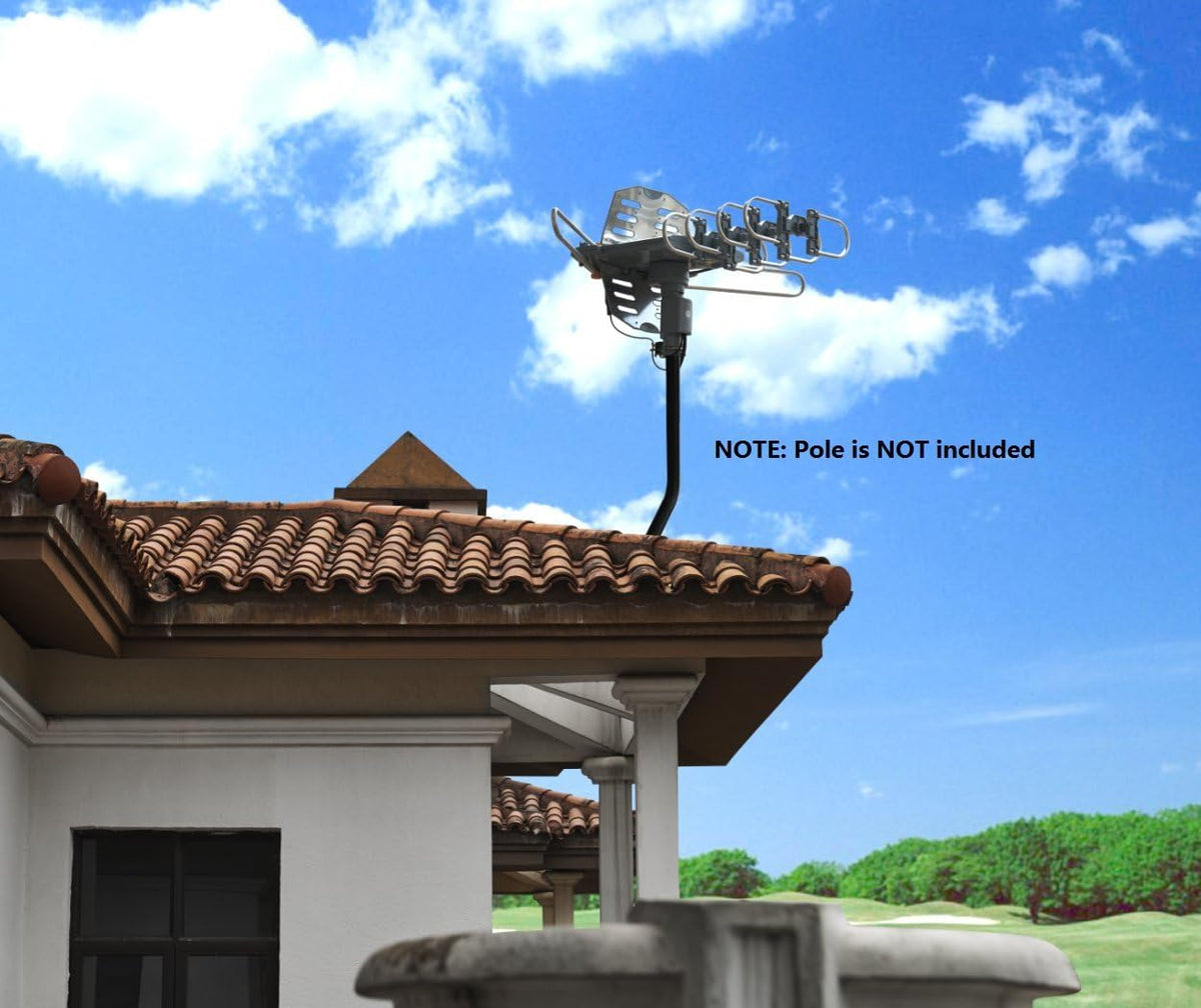 Outdoor HDTV Antenna 150 Miles Long Range Q180