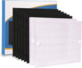 2 HEPA Filters Including 6 Carbon Pre Filters Y258