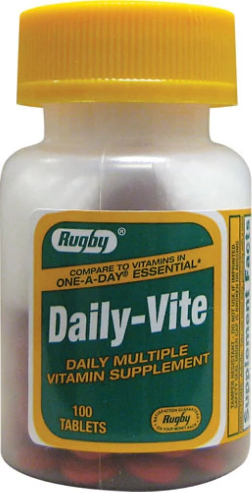 Multivitamin Tablets 100 Each - Pack of 6 O7405