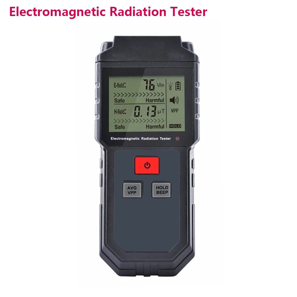 High Precision EMF Meter Electromagnetic Radiation Tester Digital Display X6372