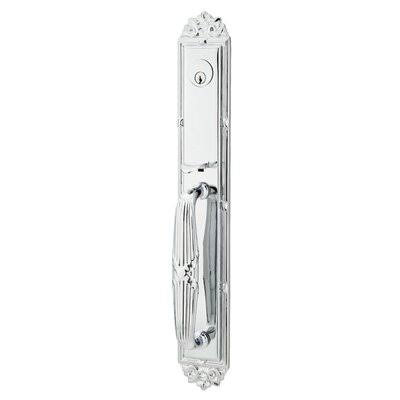 Bright Chrome Double Cylinder Tubular Handleset O93956