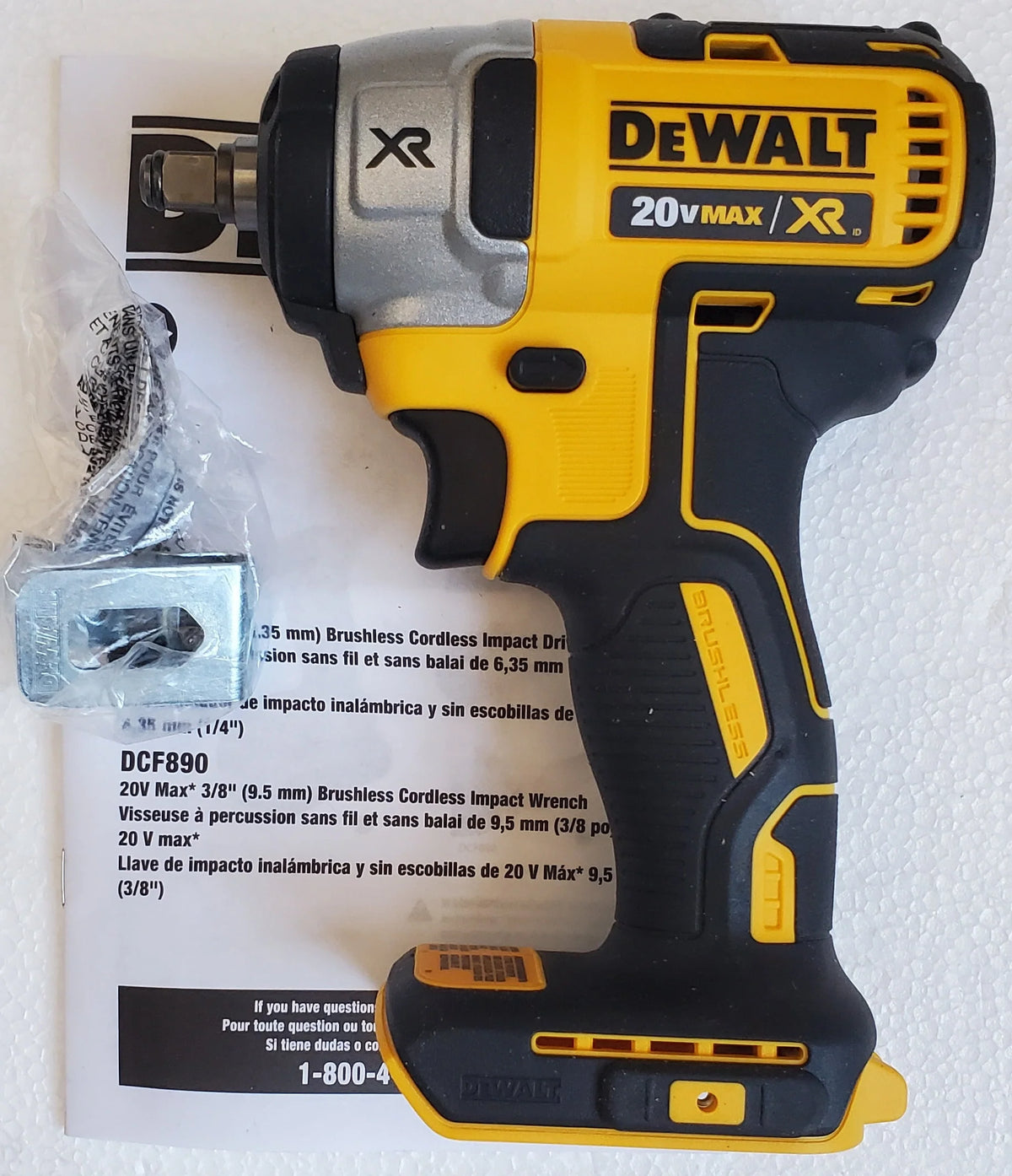20V MAX 1/2 Cordless Impact Wrench Y8384