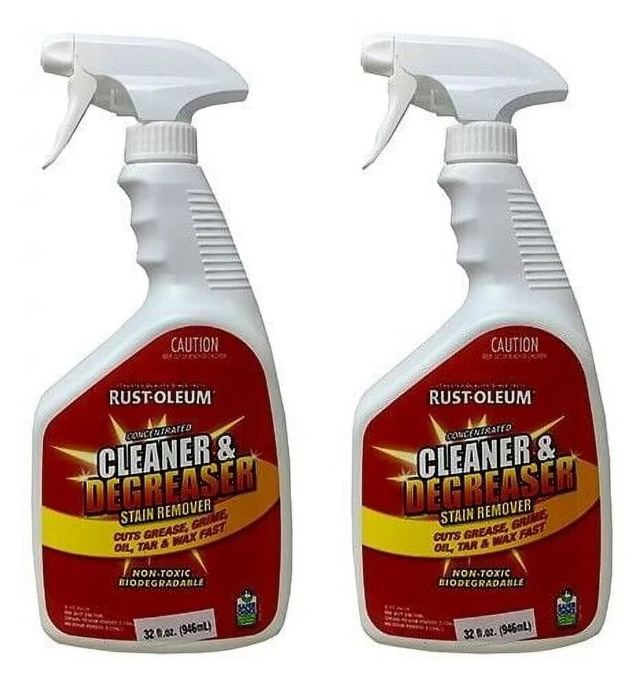 Concentrated Cleaner Degreaser Stain Remover 32oz 2 Pack D718515
