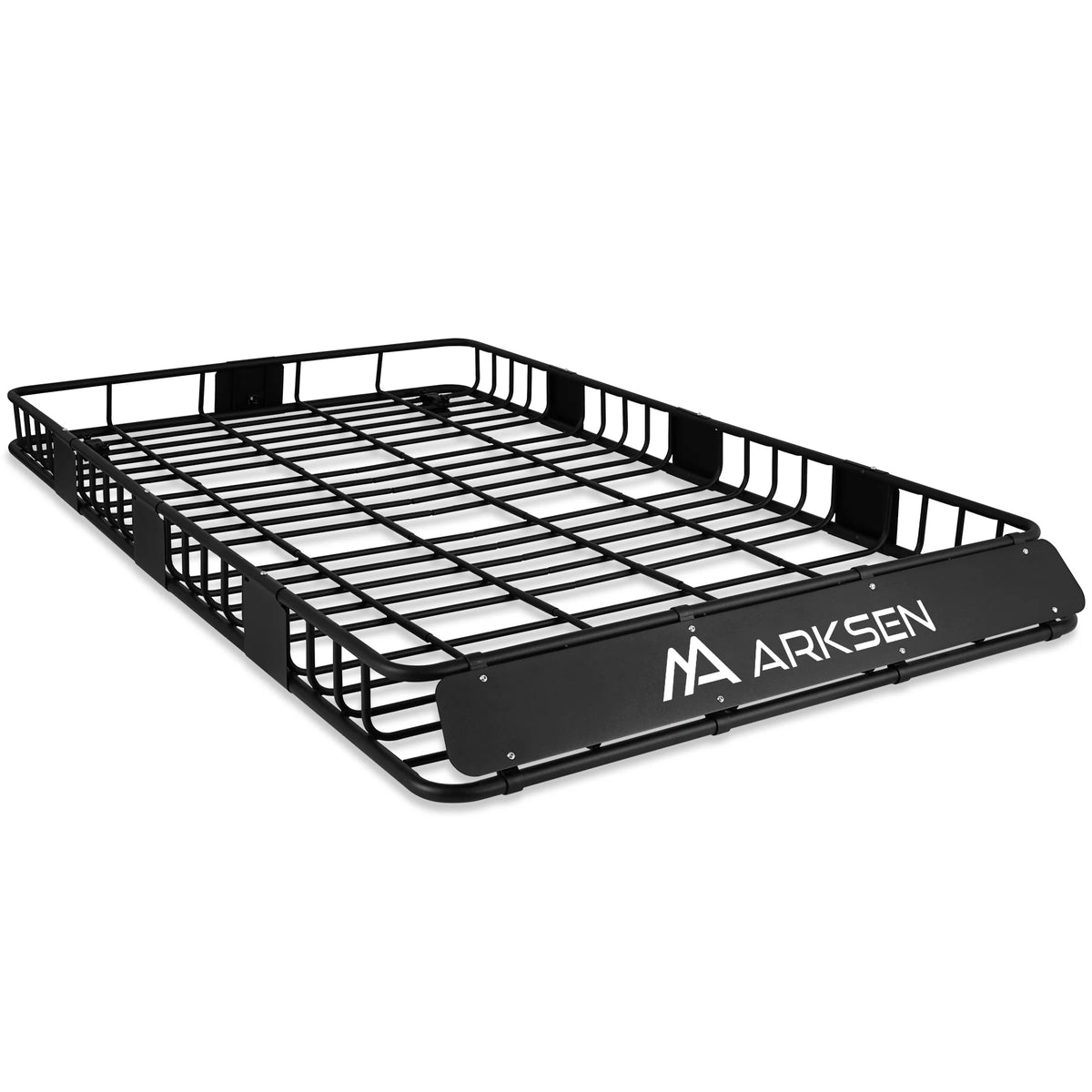 84" x 50" x 6" Black Heavy Duty Roof Rack Cargo Basket R8733