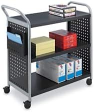 3 Shelf Steel Utility Cart B6046