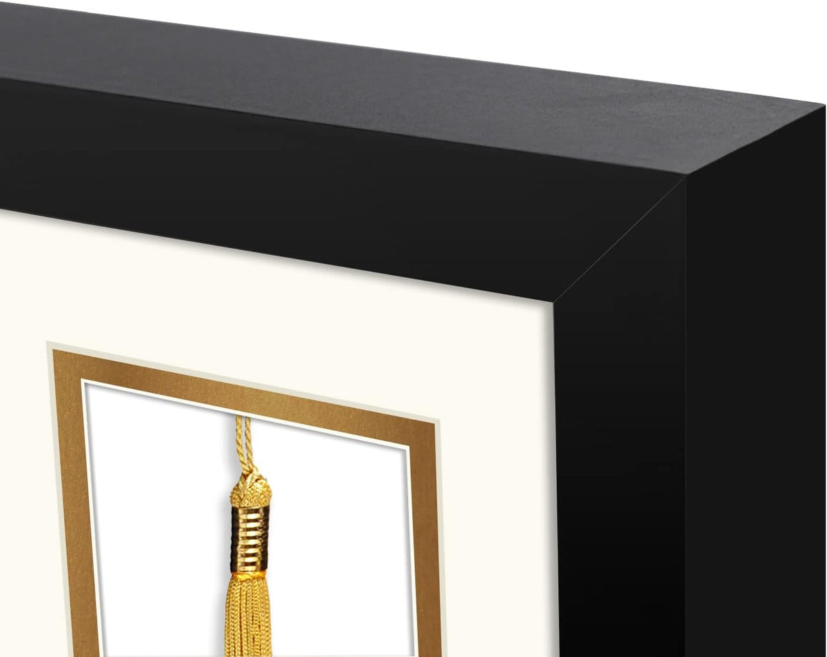 11x22 Certificate Frame with Tassel Holder & Real Glass V2704