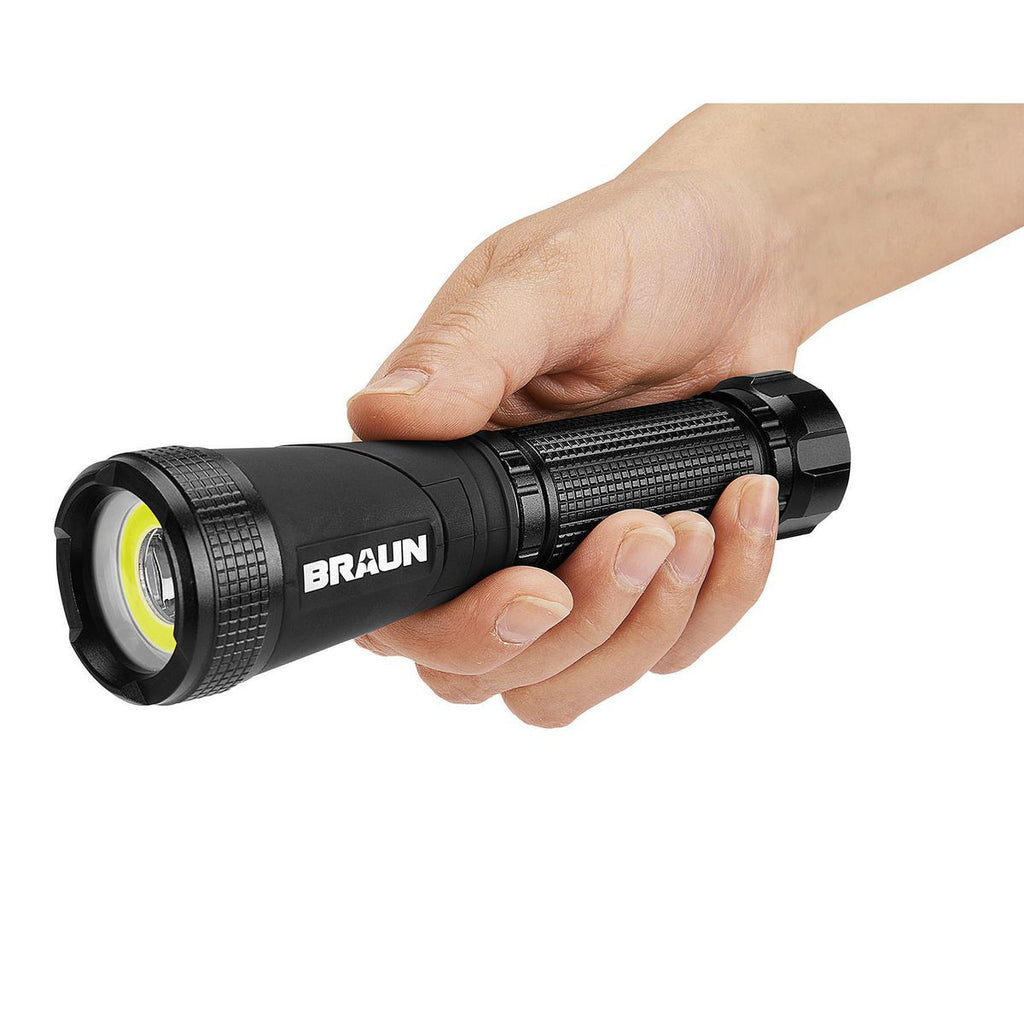 900 Lumen Rechargeable Swivel Head LED Flashlight P6557