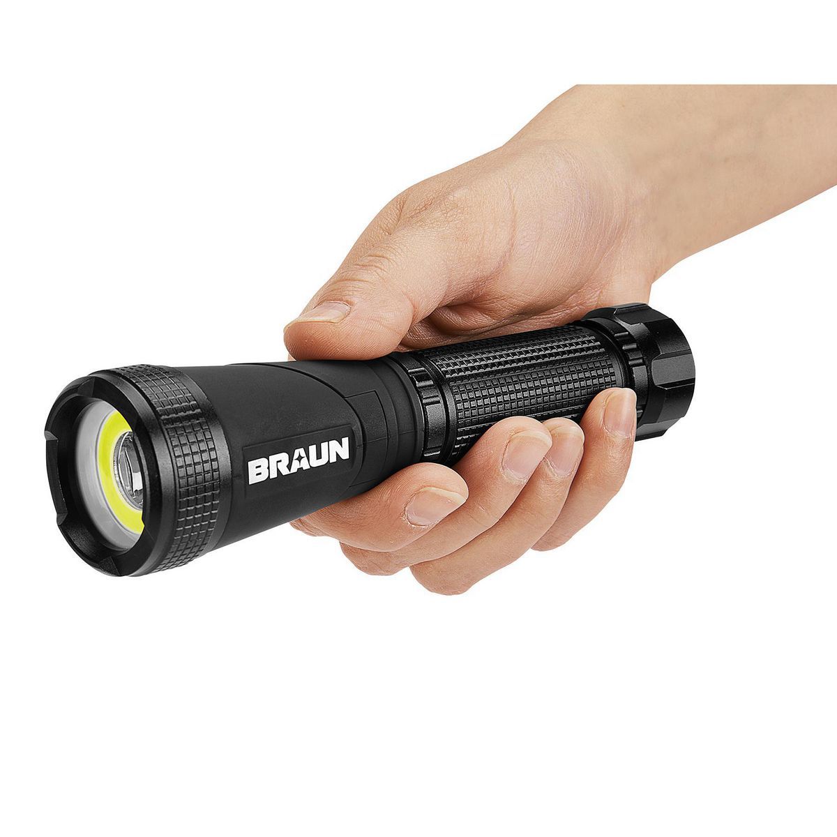 900 Lumen Rechargeable Swivel Head LED Flashlight P6557