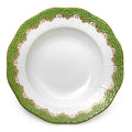 Fish Scale Evergreen Rim Soup Plate L144920