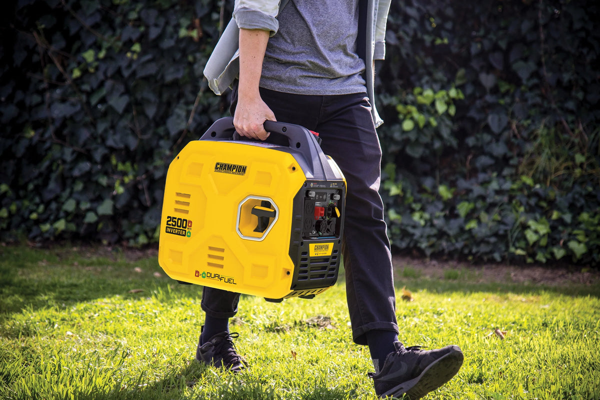 2500-Watt Dual Fuel Portable Inverter Generator P79153