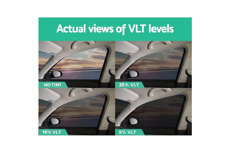 Black Window Tint Film 76cm x 7m VLT 5% A101919