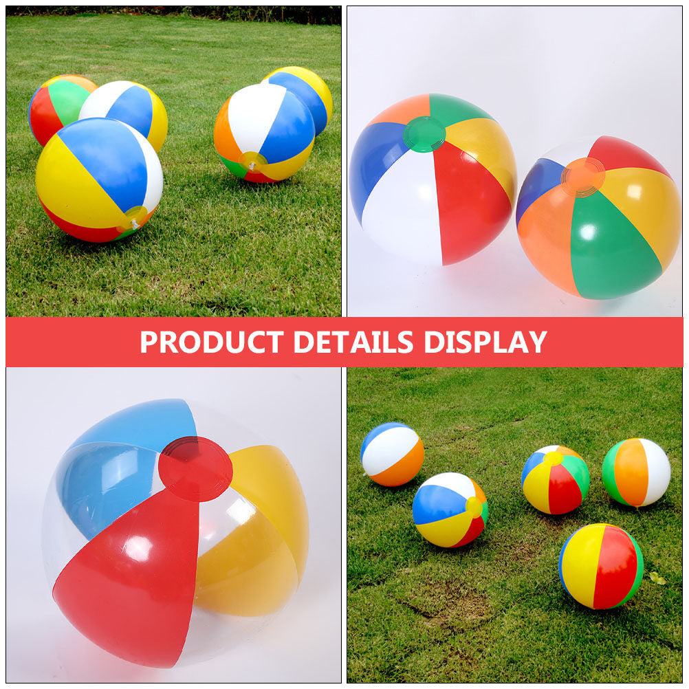 3Pcs Inflatable Beach Ball Pool Toy D200
