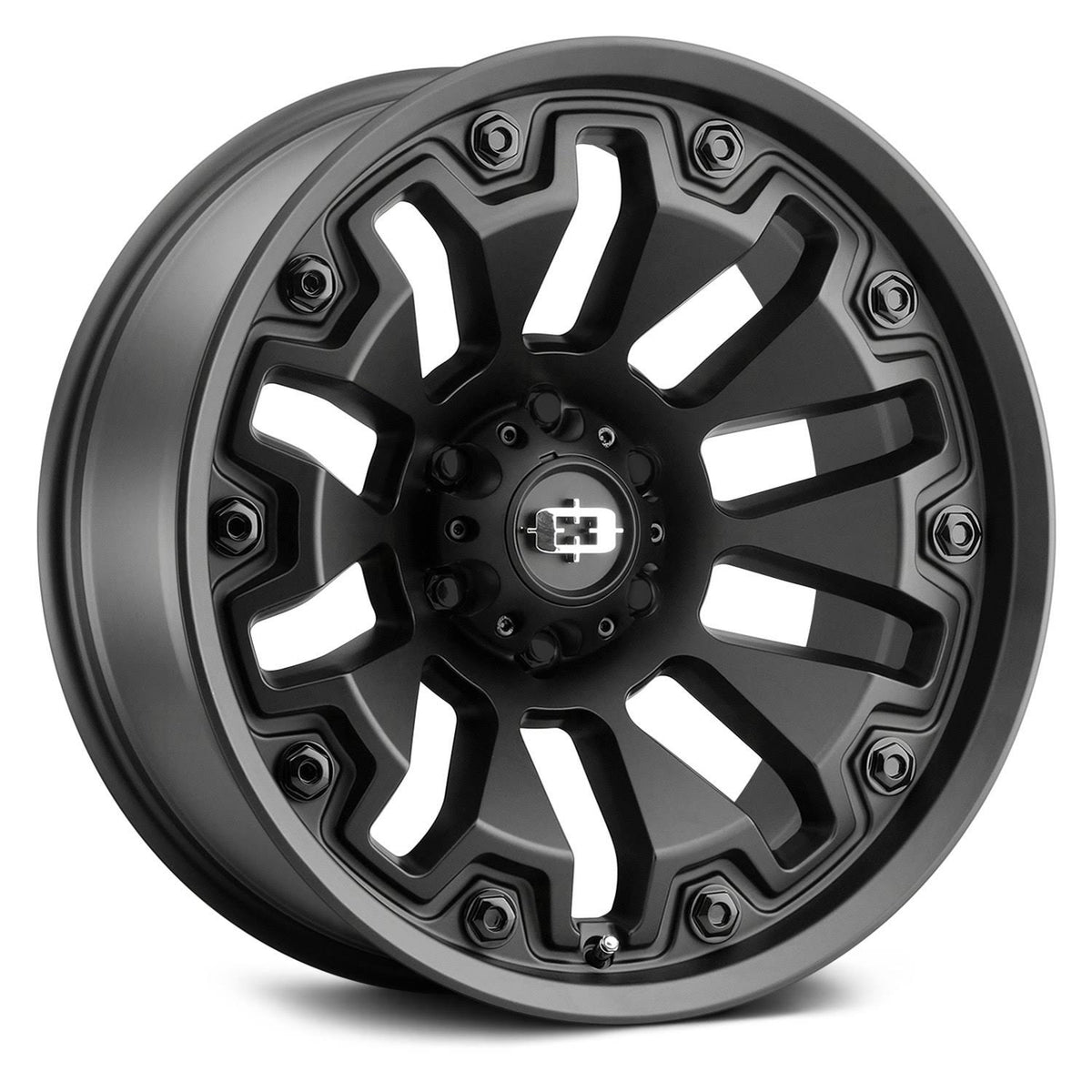 20x9 Satin Black Wheel P8181