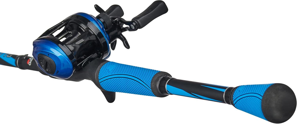 Low Profile Baitcast Reel and Fishing Rod Combo, 7' B893