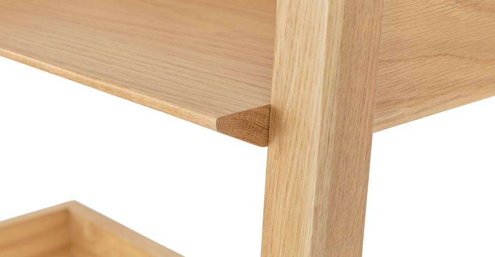 Solid Wood Oak Bookcase N229745