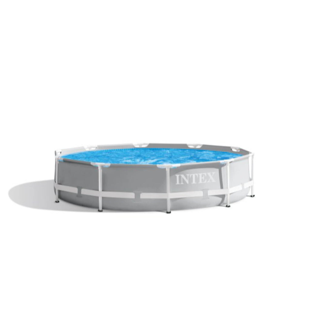 10ft x 30in Prism Frame Above Ground Swimming Pool with Filter Pump H789890
