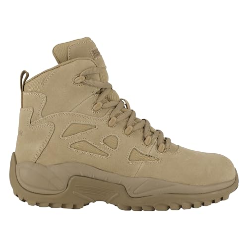 Beige Composite Toe Work Boots Y479