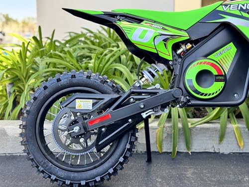 1600W Electric Dirt Bike 48V Lithium Battery Green I597188