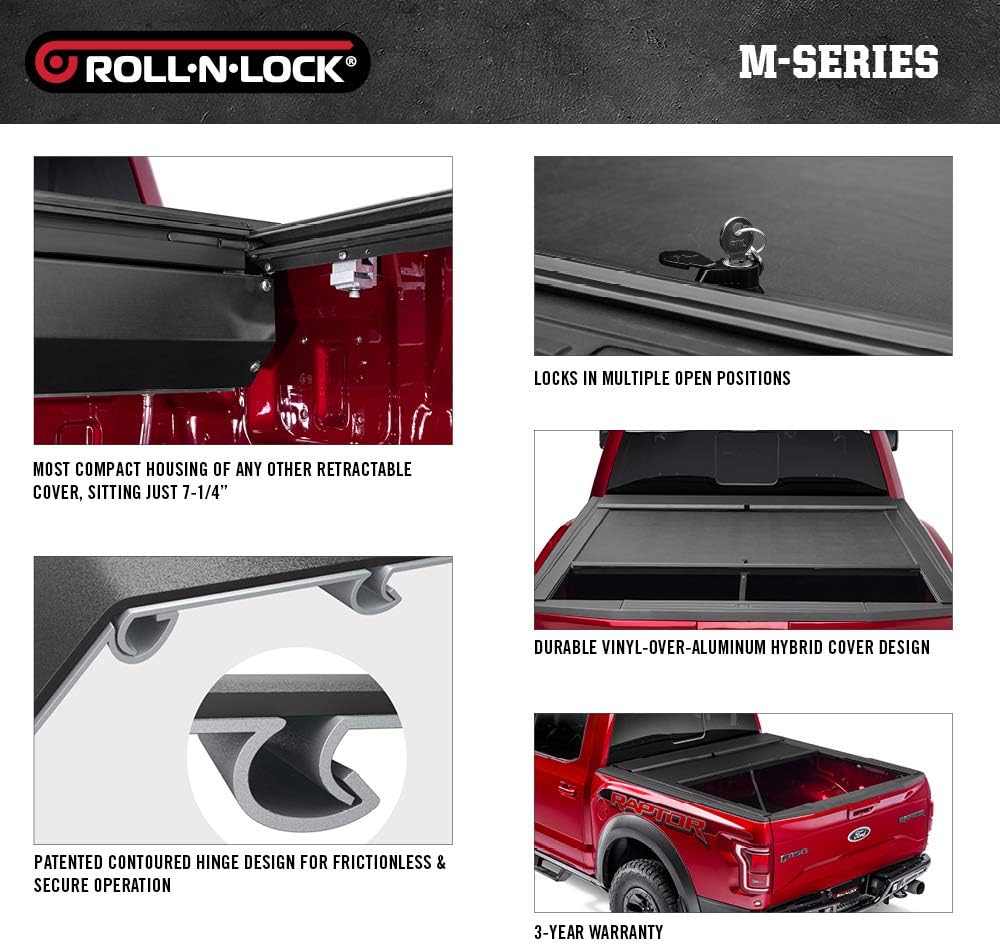 Retractable Truck Bed Tonneau Cover Q4605