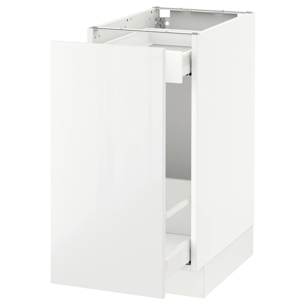 White Base Cabinet with Pull-Out Storage K44425