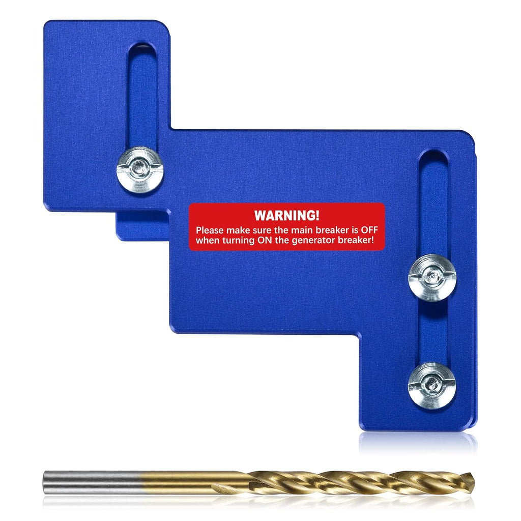 Generator Interlock Kit for Electrical Panels with 1 1/4 to 1 1/2 Inches Spacing G2363