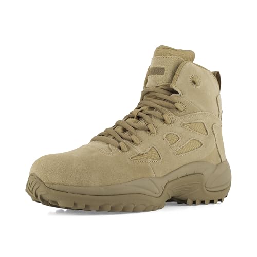 Beige Composite Toe Work Boots Y479