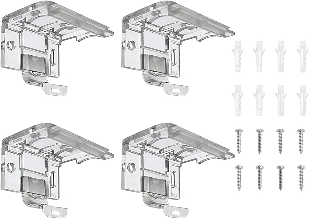 Cordless Shade Bracket with Metal Clip for 1" PVC Cordless Honeycomb Shades L357171