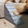 Black Non-Slip Foam Dog Stairs I54320