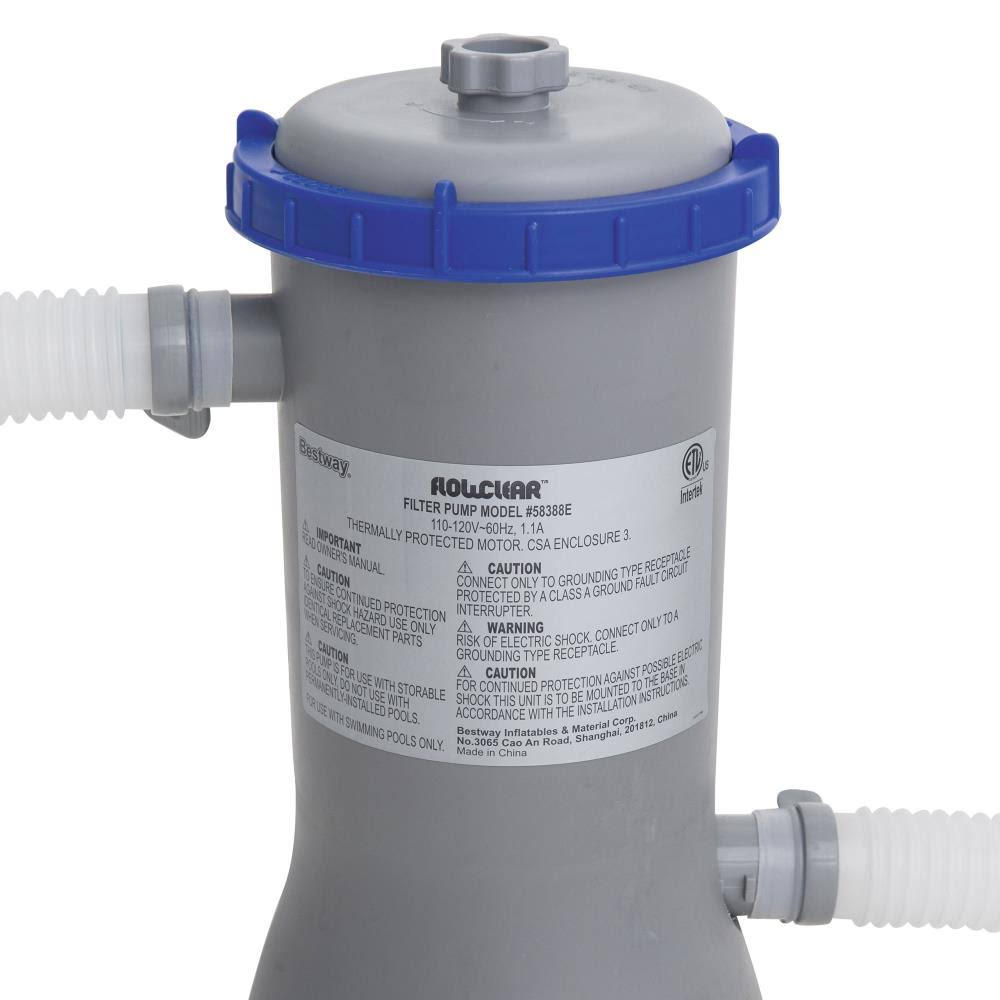15ft x 48in Steel Pro Frame Above Ground Pool with Cartridge Filter Pump K8636