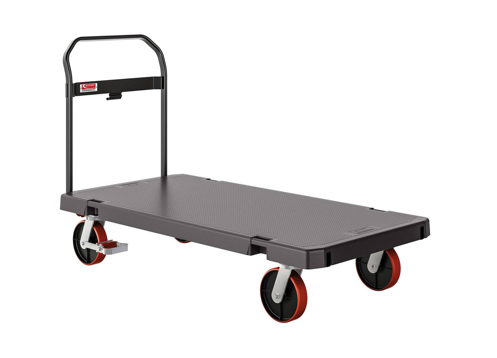 Heavy Duty Plastic Platform Truck X2388