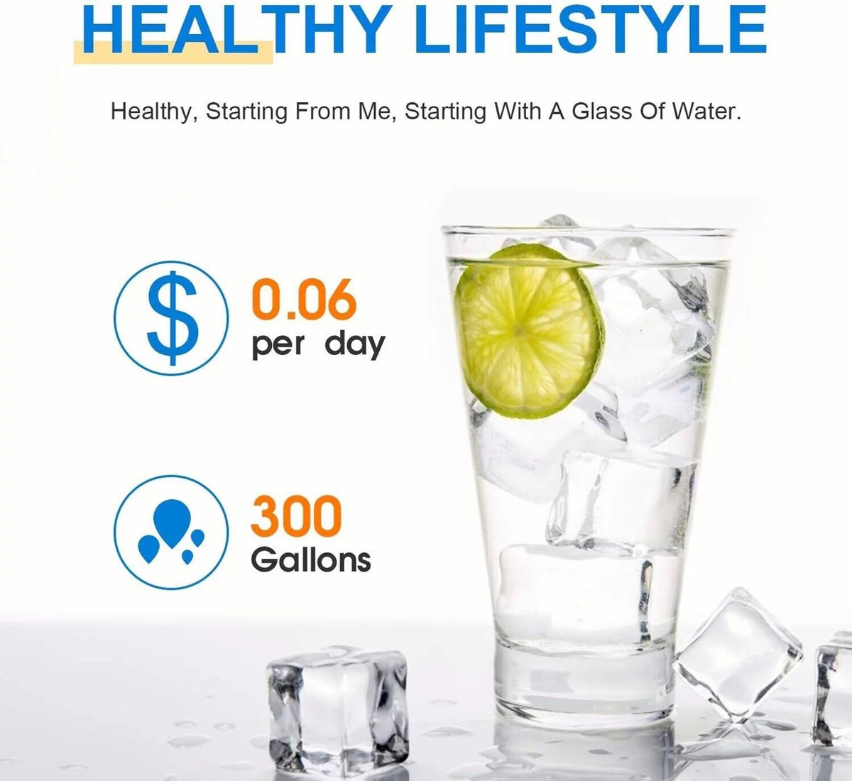 Refrigerator Water Filter 3 Pack L16502