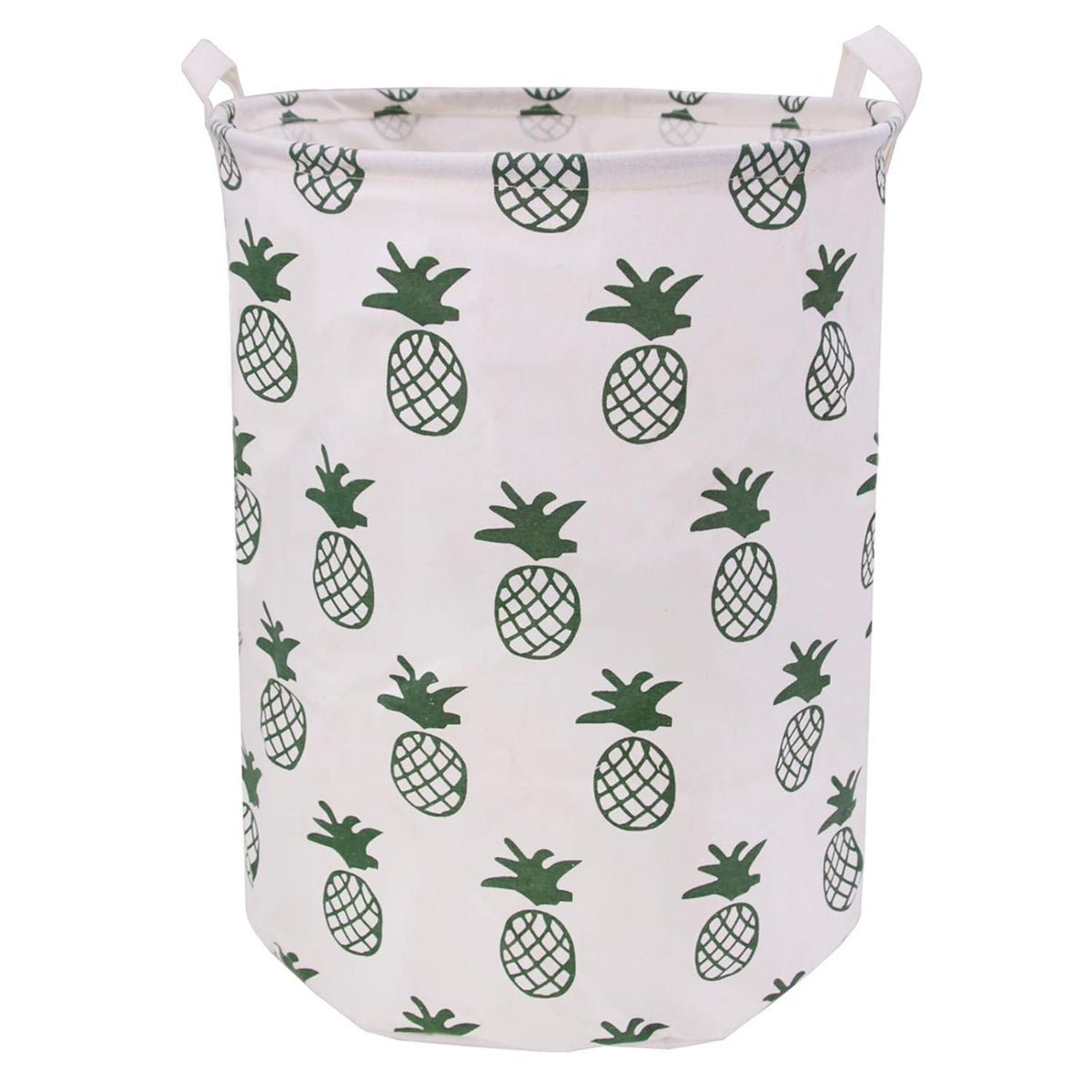 Large Canvas Fabric Waterproof Laundry Basket with Handles A773