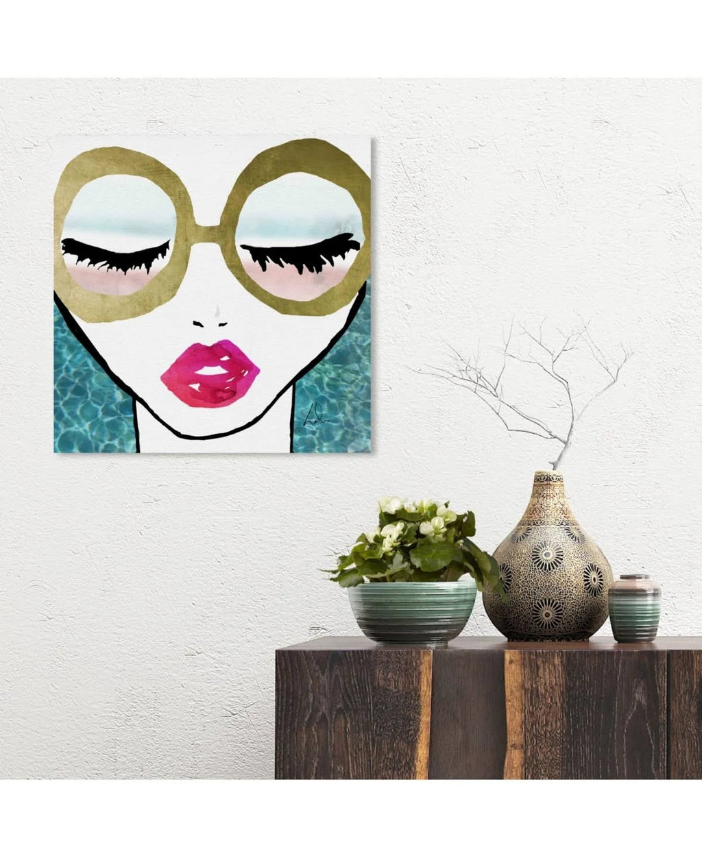Golden Canvas Art H161683