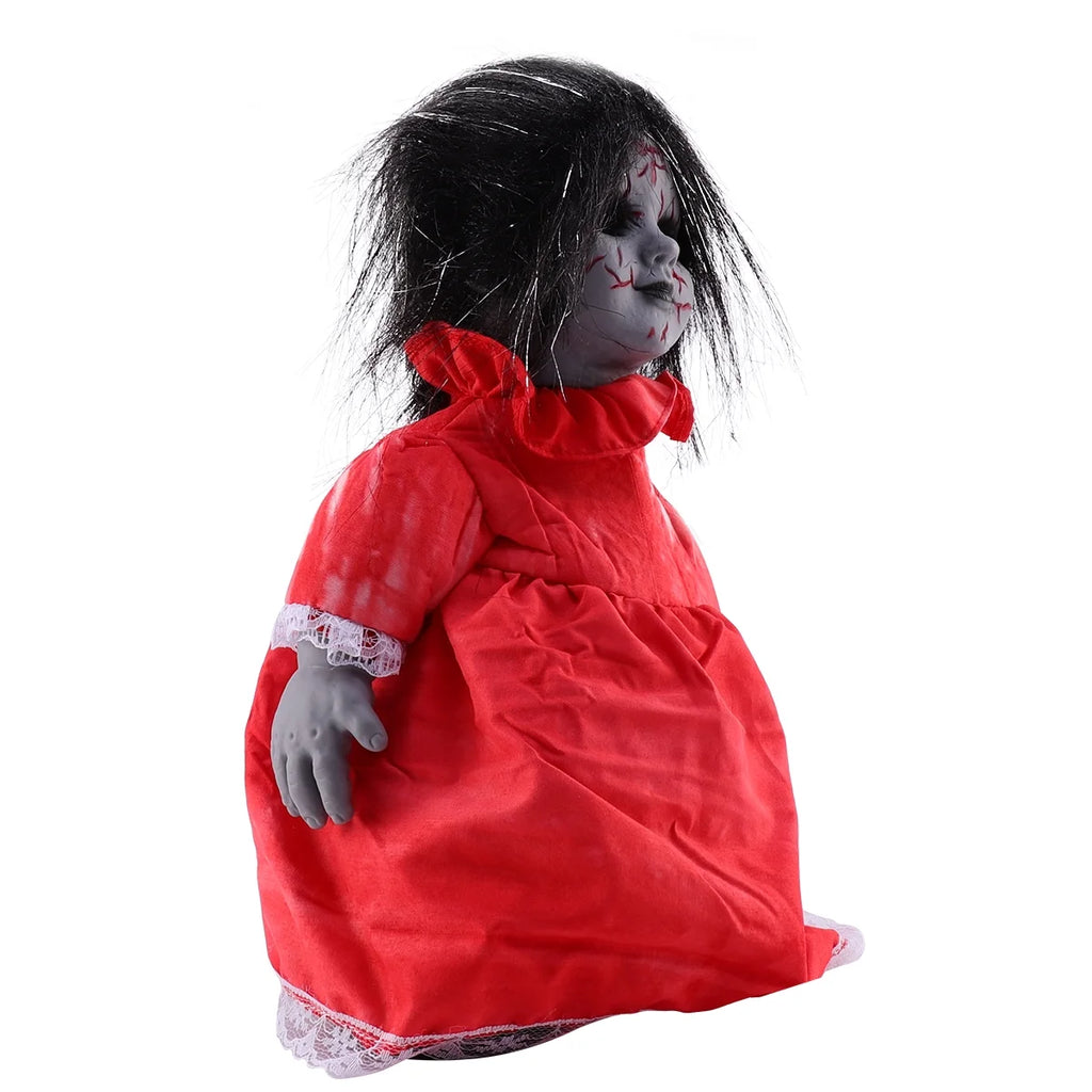 Halloween Voice-activated Induction Glowing Walking Doll Z850017