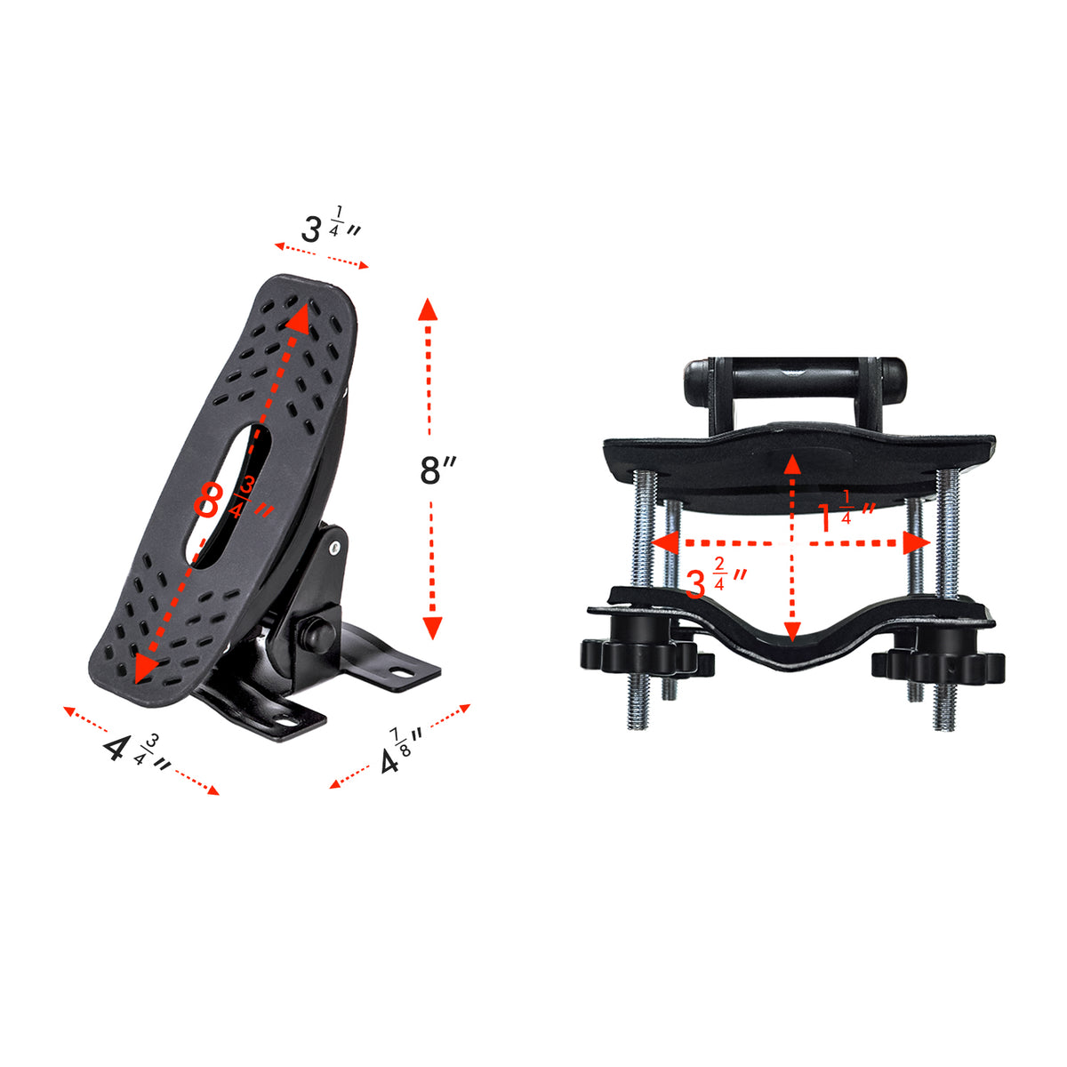 Steel Saddle Rack for Kayak Carrier Canoe Boat Paddle Board Surfboard Roof Top Mount with Ratchet Lashing Straps V64217
