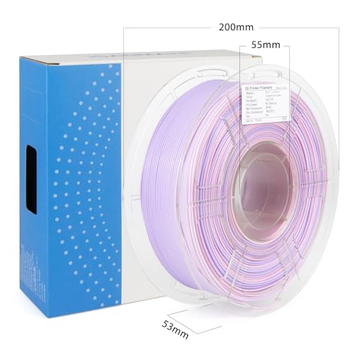 Glow in The Dark PLA Filament 1.75 mm 250g 4 Pack C282