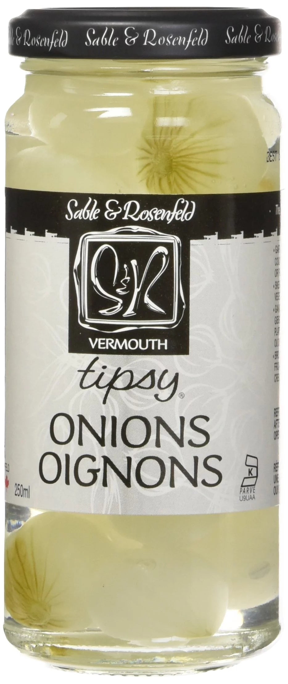 Vermouth Tipsy Onions 5-Ounce Glass Jars Pack of 6 Y681275