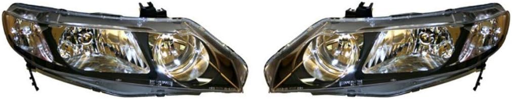 Headlight Assembly Pair for Honda Civic 2006-2011 O51505