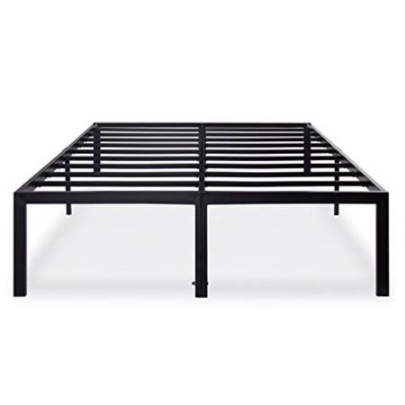 18 inch Tall Heavy Duty Steel Slat Non-Slip Bed Frame Cal King S2823