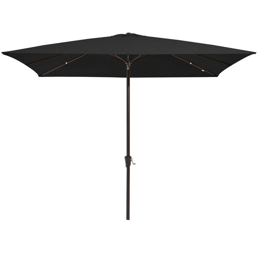 6.5' x 10' Rectangular Beige Patio Umbrella M99300